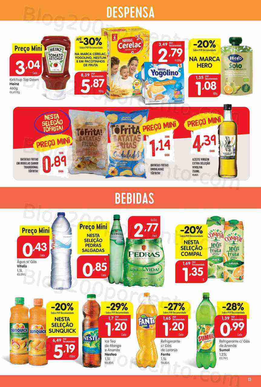 Antevisão Folheto MINIPREÇO Promoções de 16 a 22 março