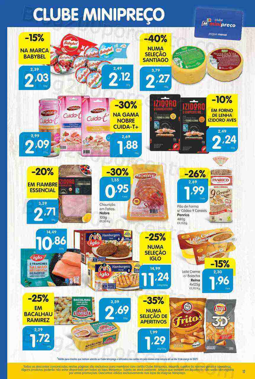 Antevisão Folheto MINIPREÇO Promoções de 16 a 22 março