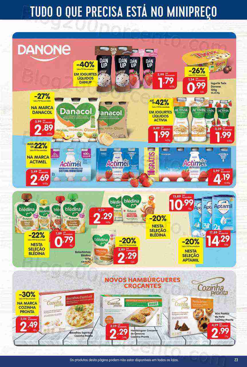 Antevisão Folheto MINIPREÇO Promoções de 16 a 22 março