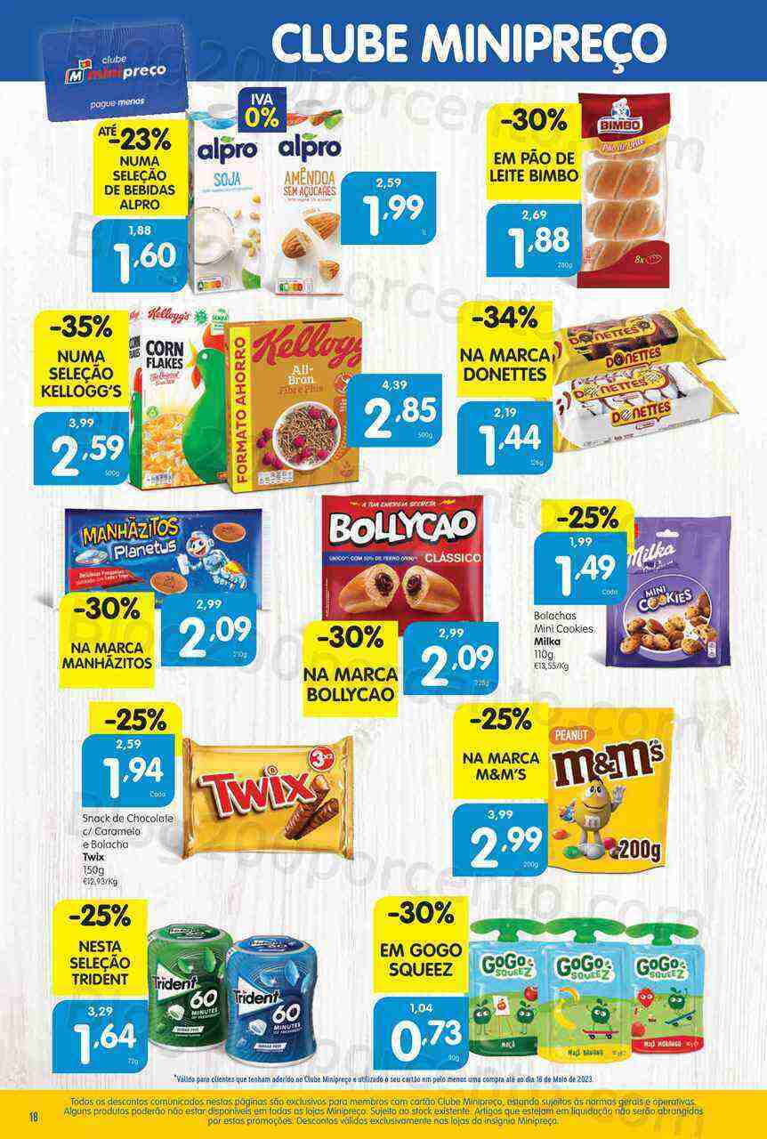 Antevisão Folheto MINIPREÇO Promoções de 18 a 24 maio