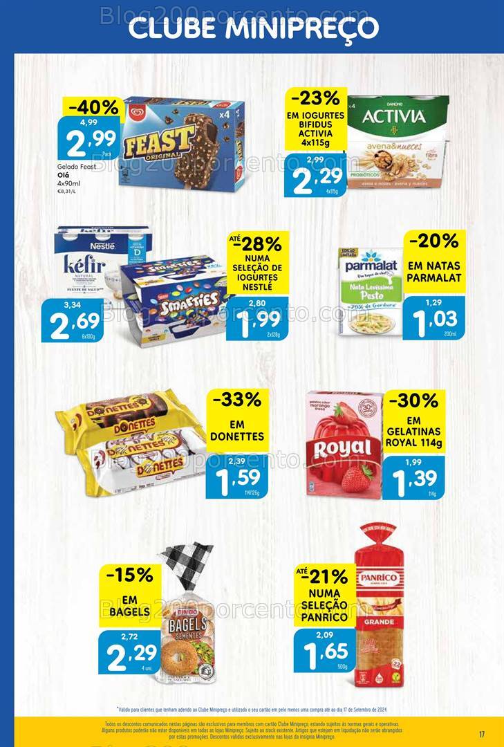 Antevisão Folheto MINIPREÇO Promoções de 18 a 25 setembro