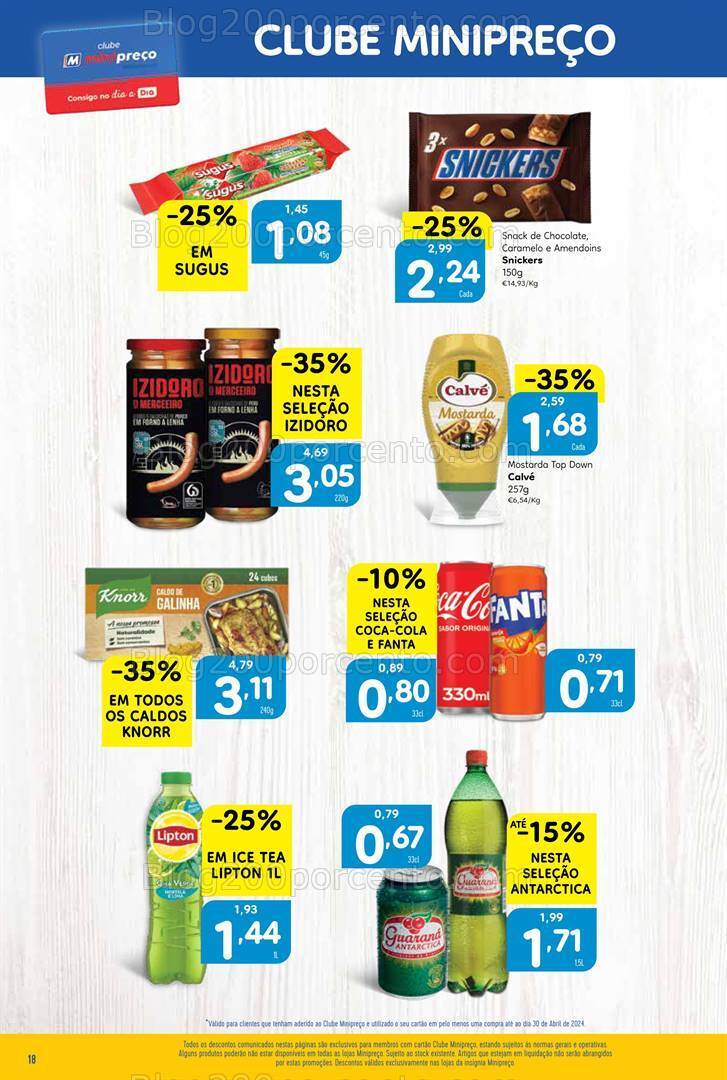 Antevisão Folheto MINIPREÇO Promoções de 2 a 8 maio