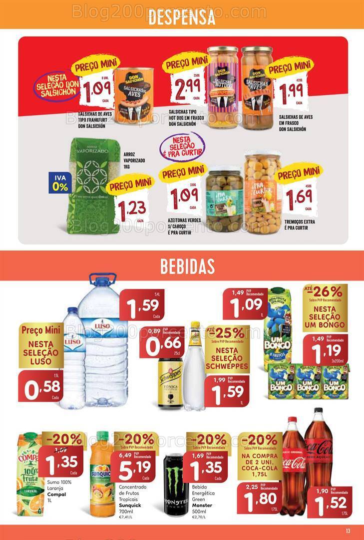 Antevisão Folheto MINIPREÇO Promoções de 2 a 8 novembro