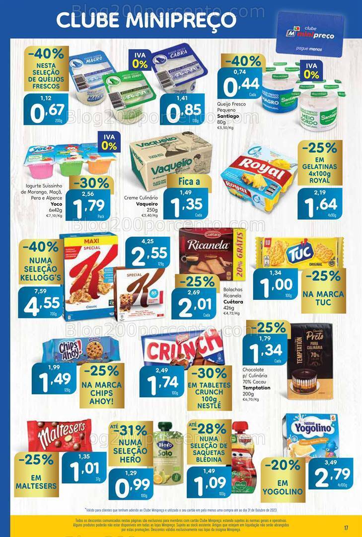 Antevisão Folheto MINIPREÇO Promoções de 2 a 8 novembro