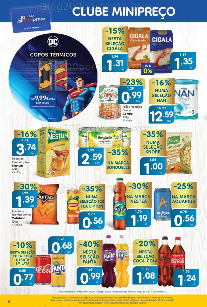 Antevisão Folheto MINIPREÇO Promoções de 2 a 8 novembro