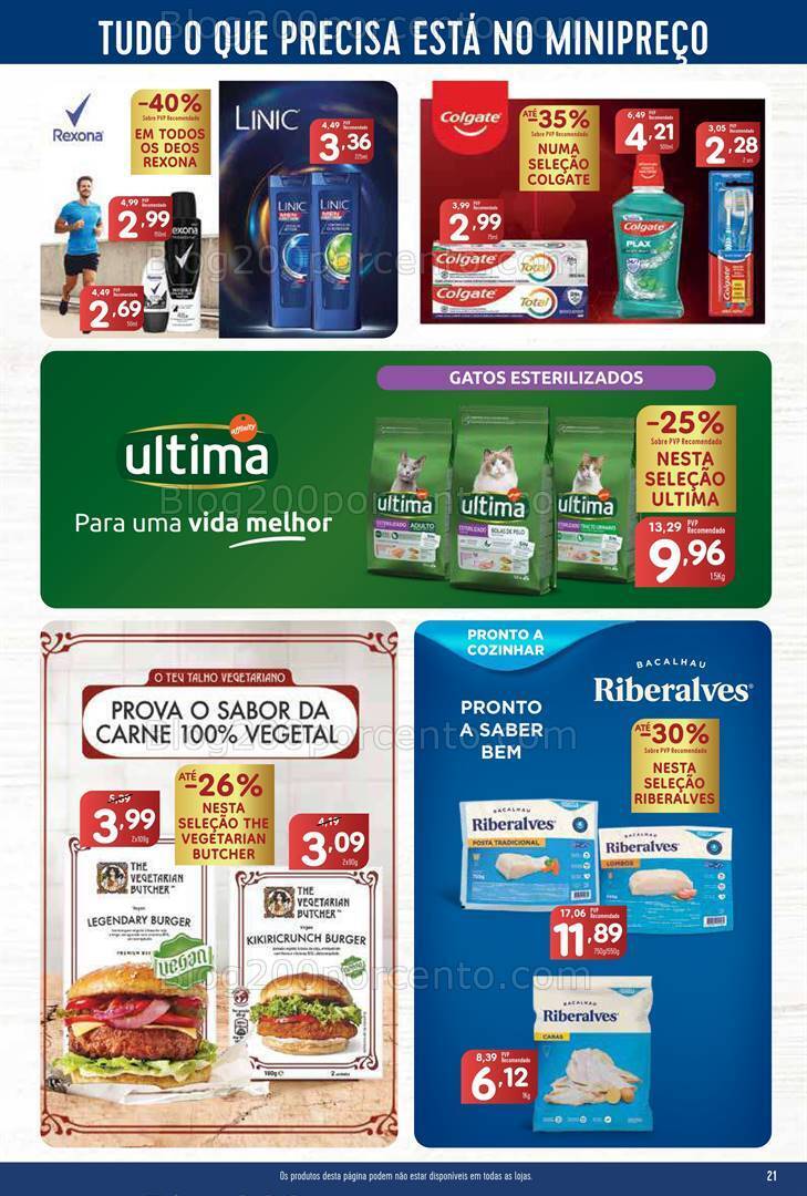 Antevisão Folheto MINIPREÇO Promoções de 2 a 8 novembro