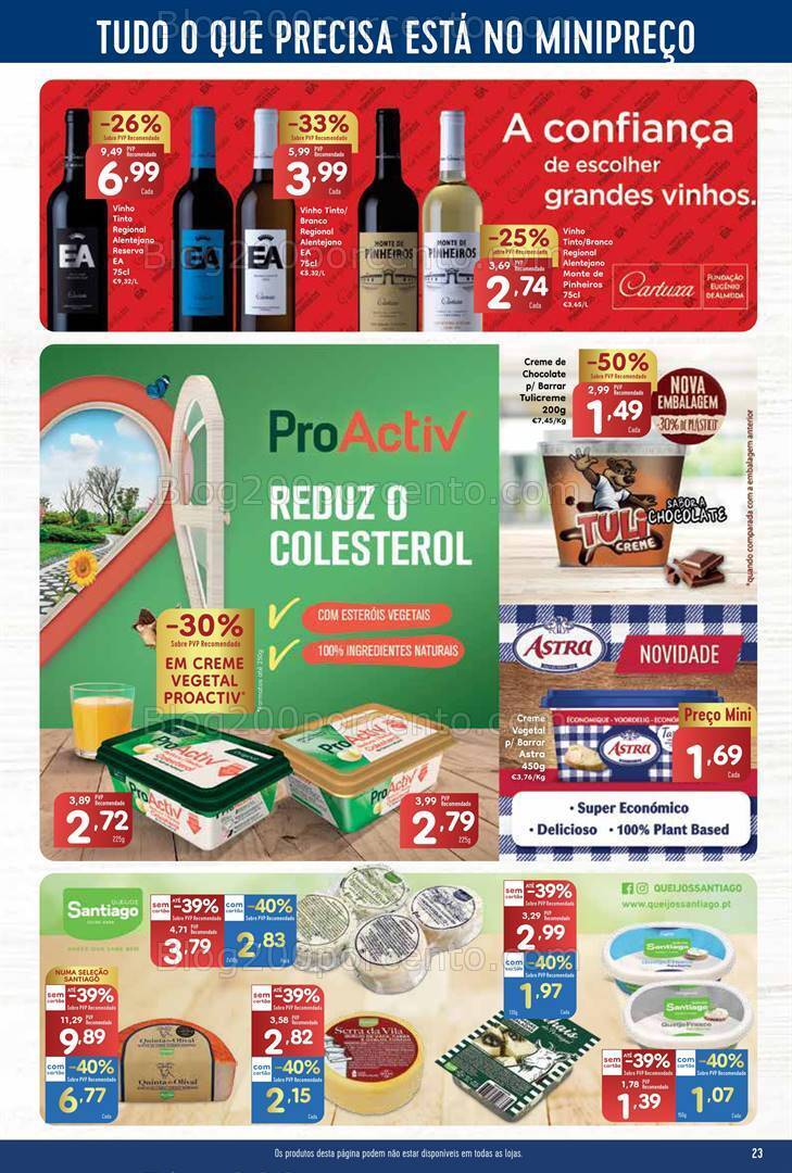 Antevisão Folheto MINIPREÇO Promoções de 2 a 8 novembro