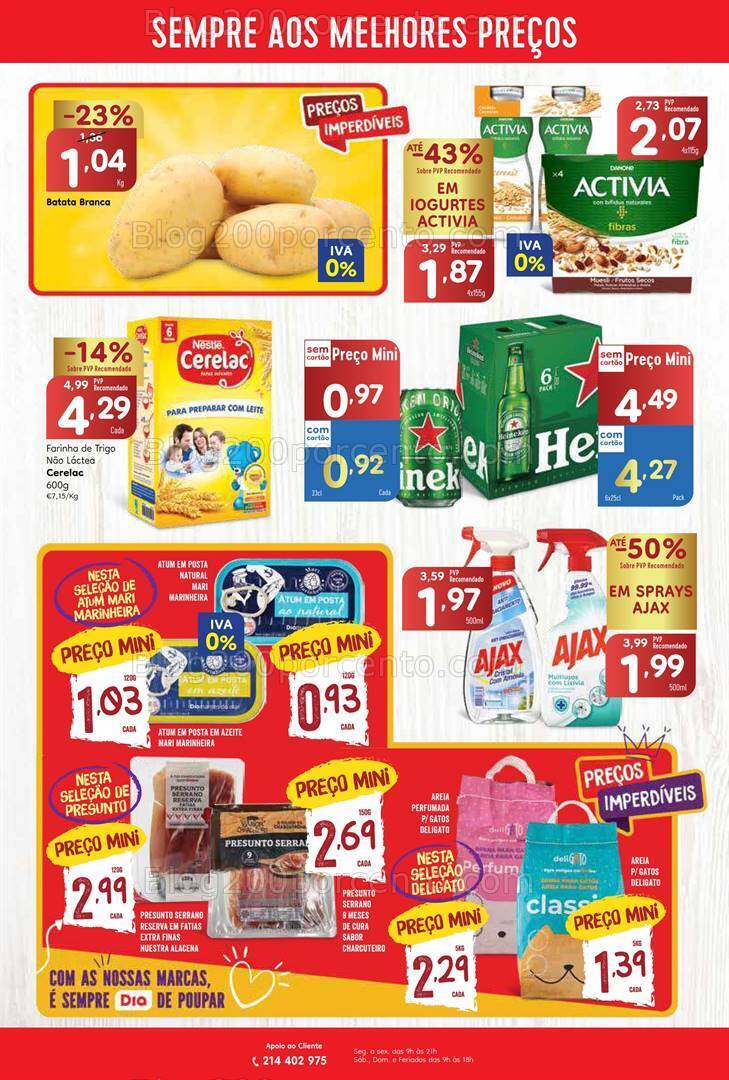 Antevisão Folheto MINIPREÇO Promoções de 2 a 8 novembro