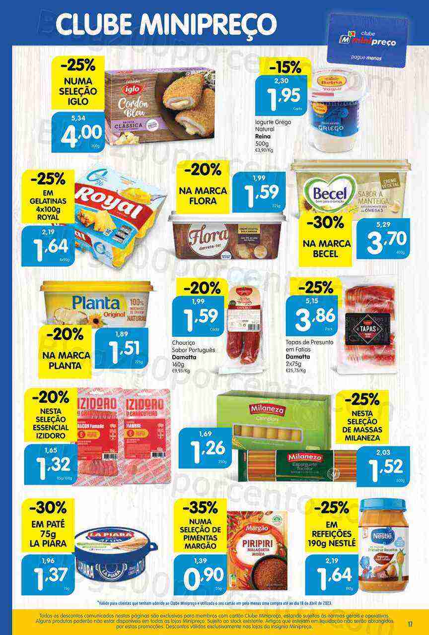 Antevisão Folheto MINIPREÇO Promoções de 20 a 26 abril