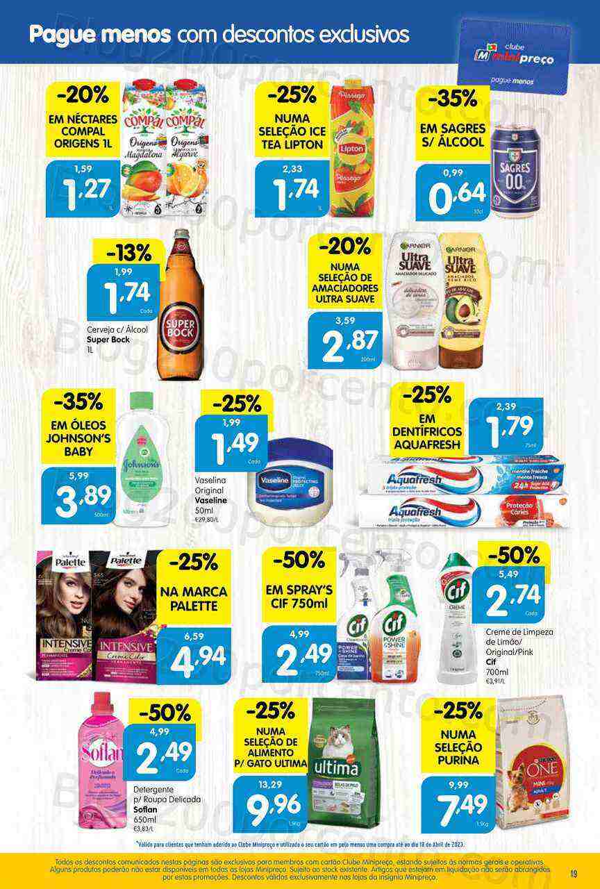Antevisão Folheto MINIPREÇO Promoções de 20 a 26 abril