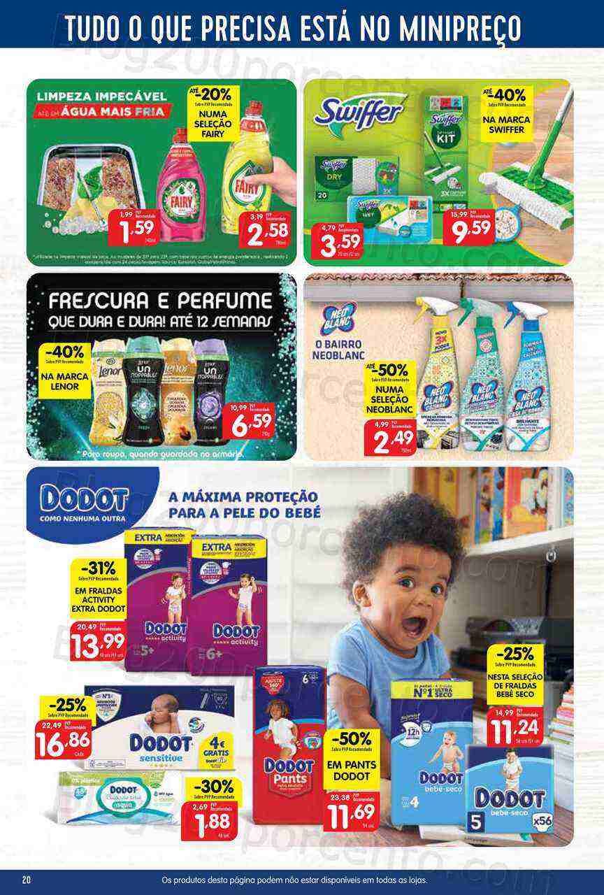 Antevisão Folheto MINIPREÇO Promoções de 20 a 26 abril