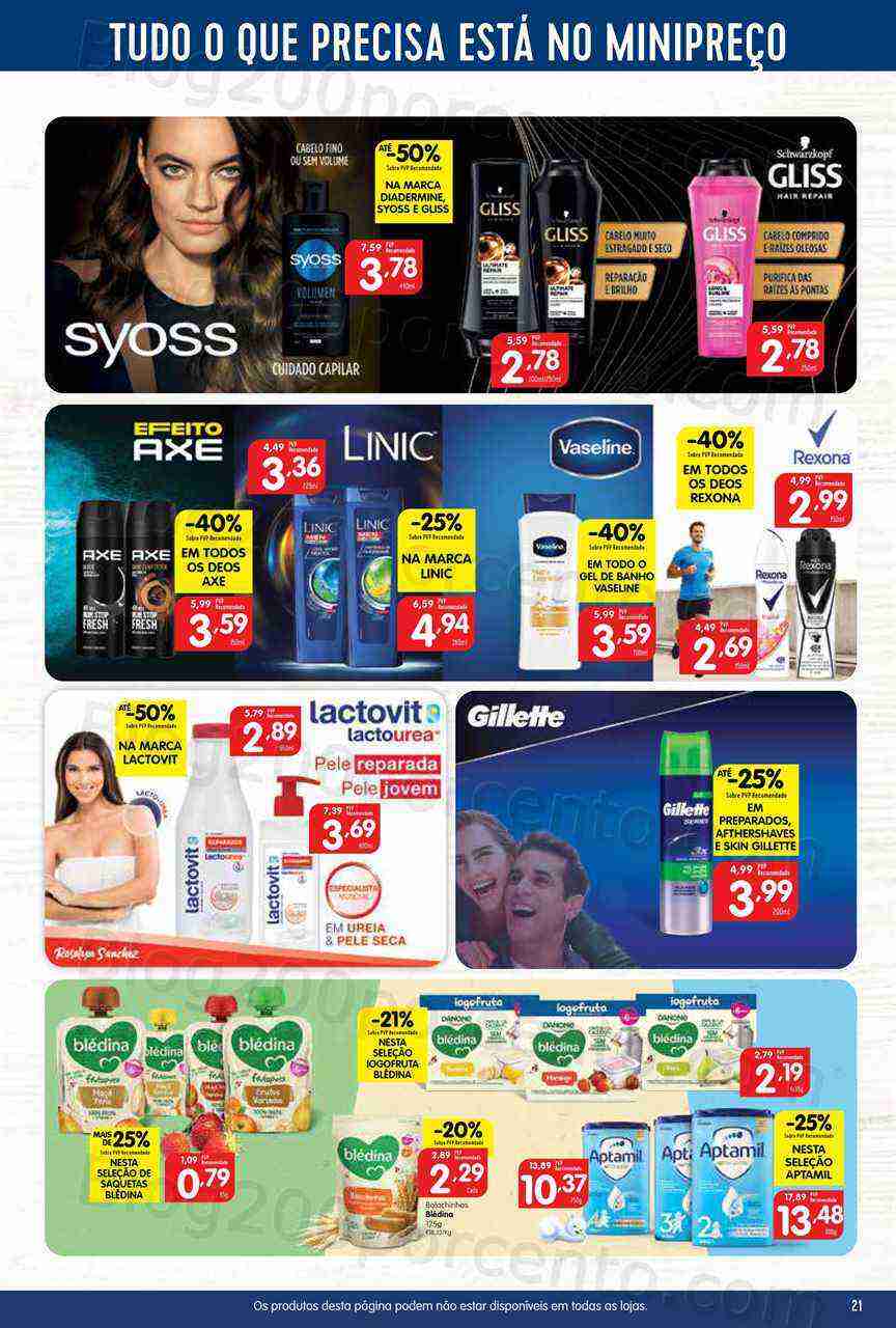 Antevisão Folheto MINIPREÇO Promoções de 20 a 26 abril