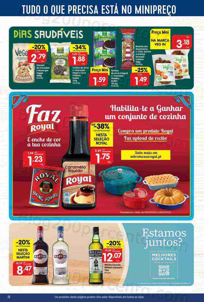 Antevisão Folheto MINIPREÇO Promoções de 20 a 26 abril