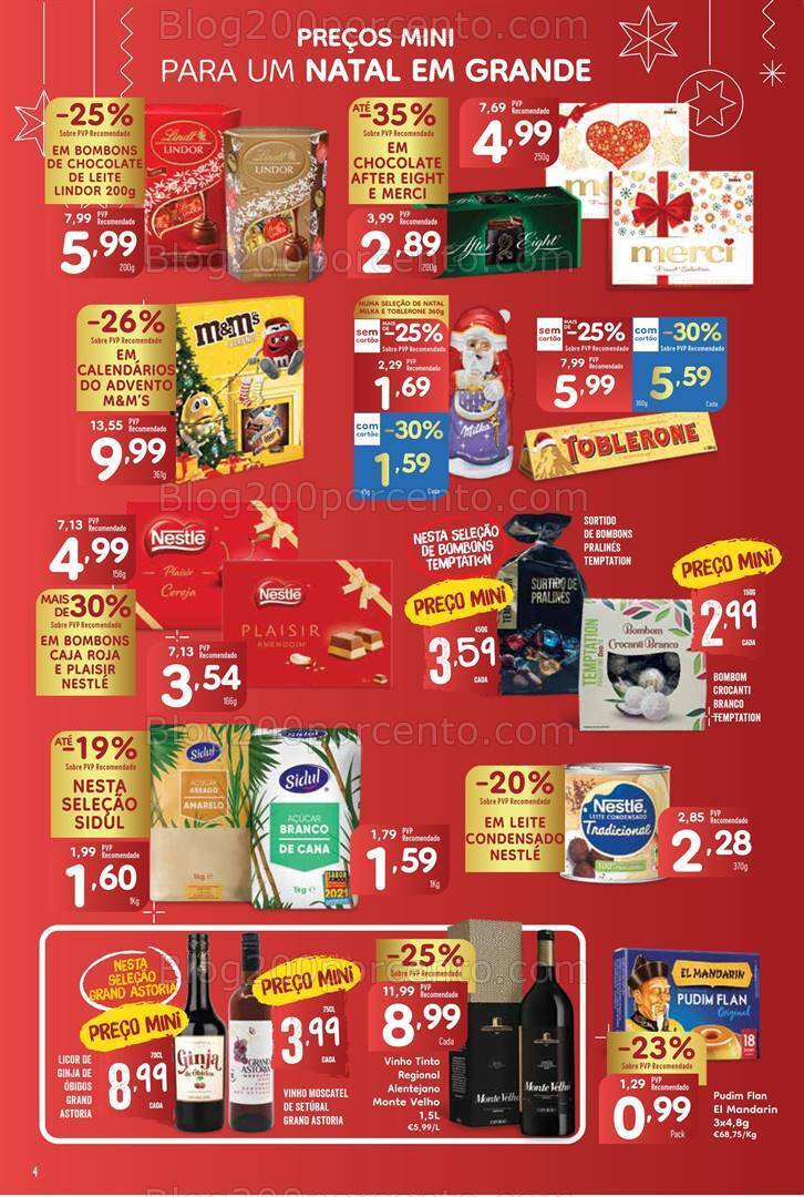 Antevisão Folheto MINIPREÇO Promoções de 21 a 27 dezembro
