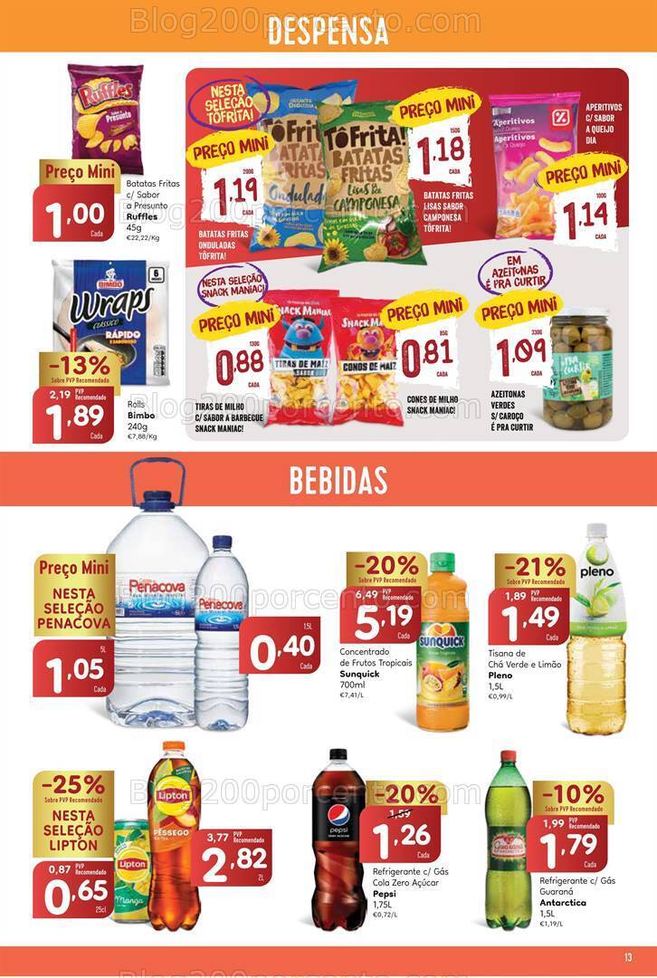 Antevisão Folheto MINIPREÇO Promoções de 21 a 27 dezembro
