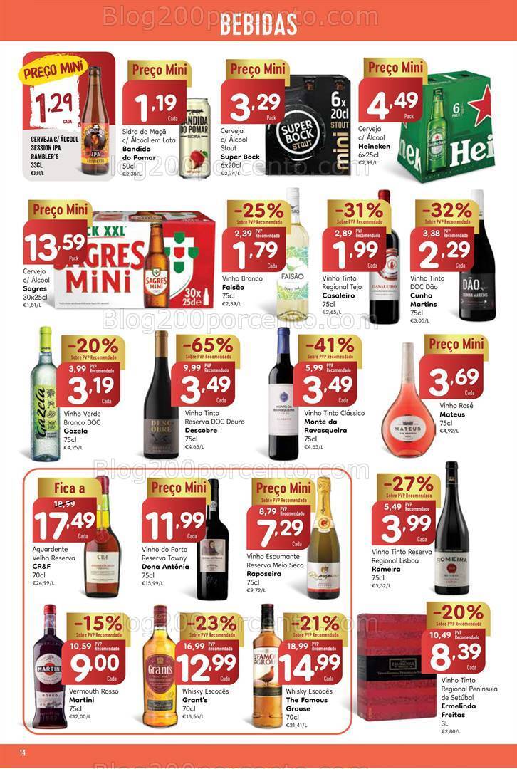 Antevisão Folheto MINIPREÇO Promoções de 21 a 27 dezembro