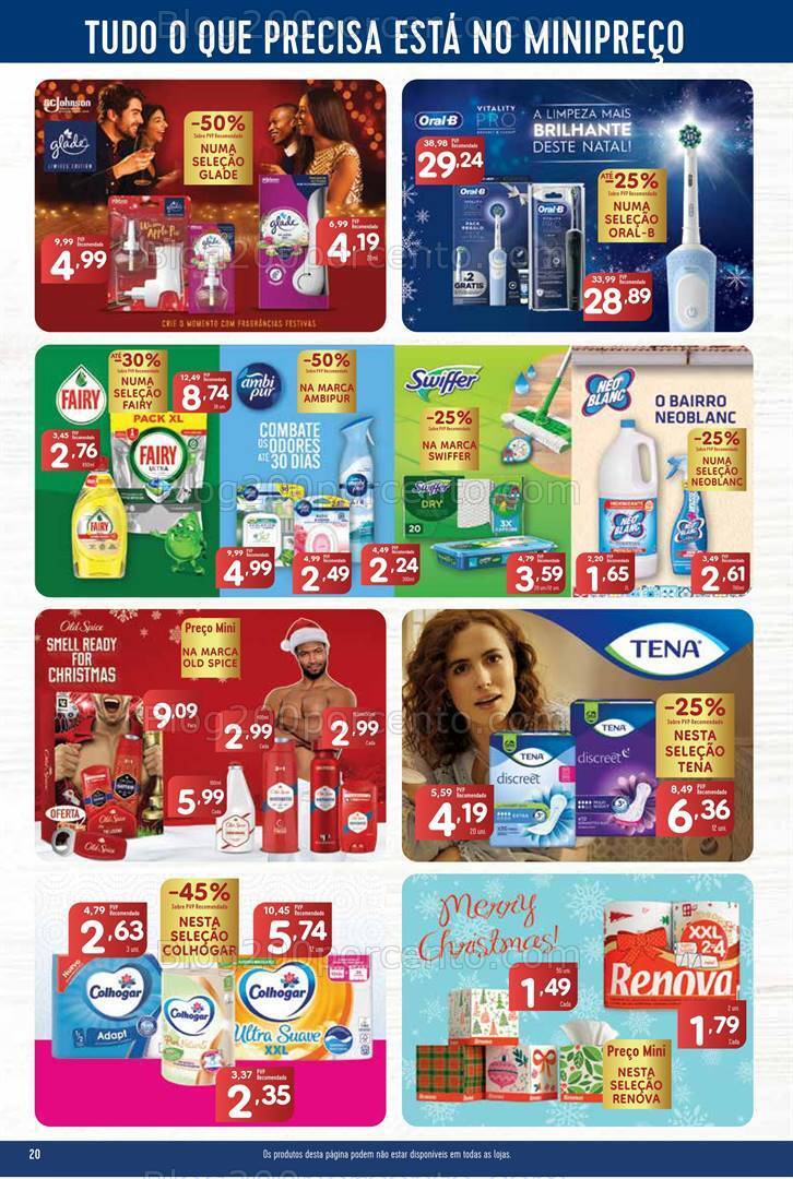 Antevisão Folheto MINIPREÇO Promoções de 21 a 27 dezembro