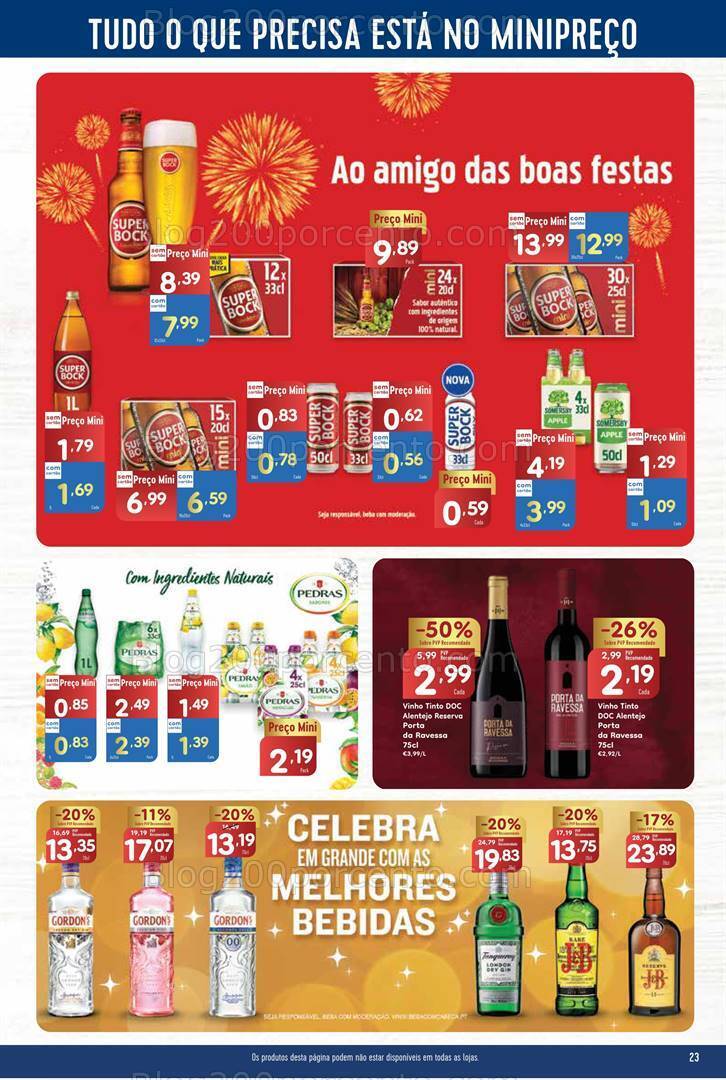 Antevisão Folheto MINIPREÇO Promoções de 21 a 27 dezembro