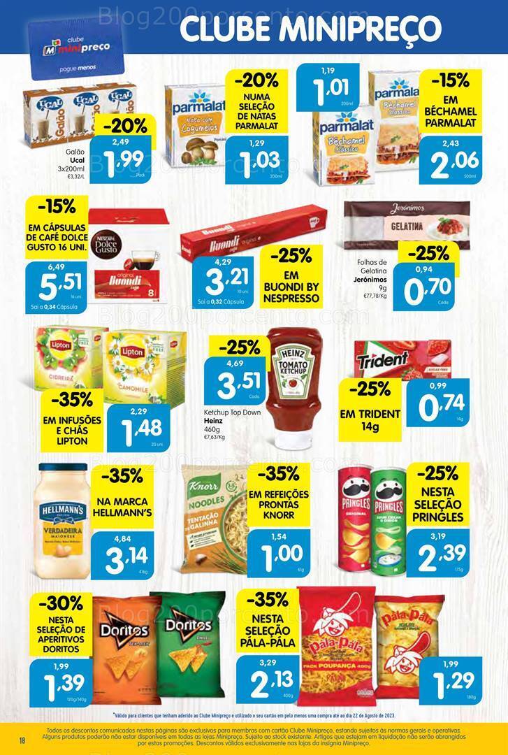 Antevisão Folheto MINIPREÇO Promoções de 24 a 30 agosto