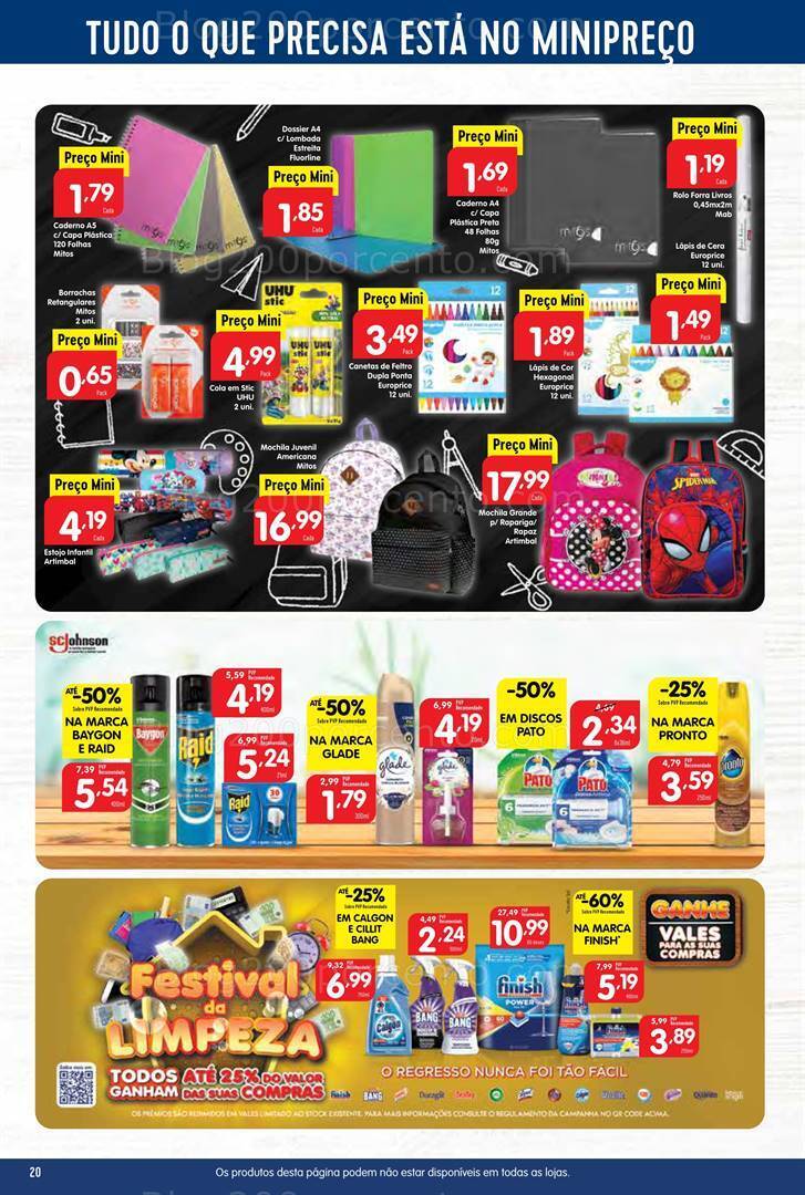 Antevisão Folheto MINIPREÇO Promoções de 24 a 30 agosto