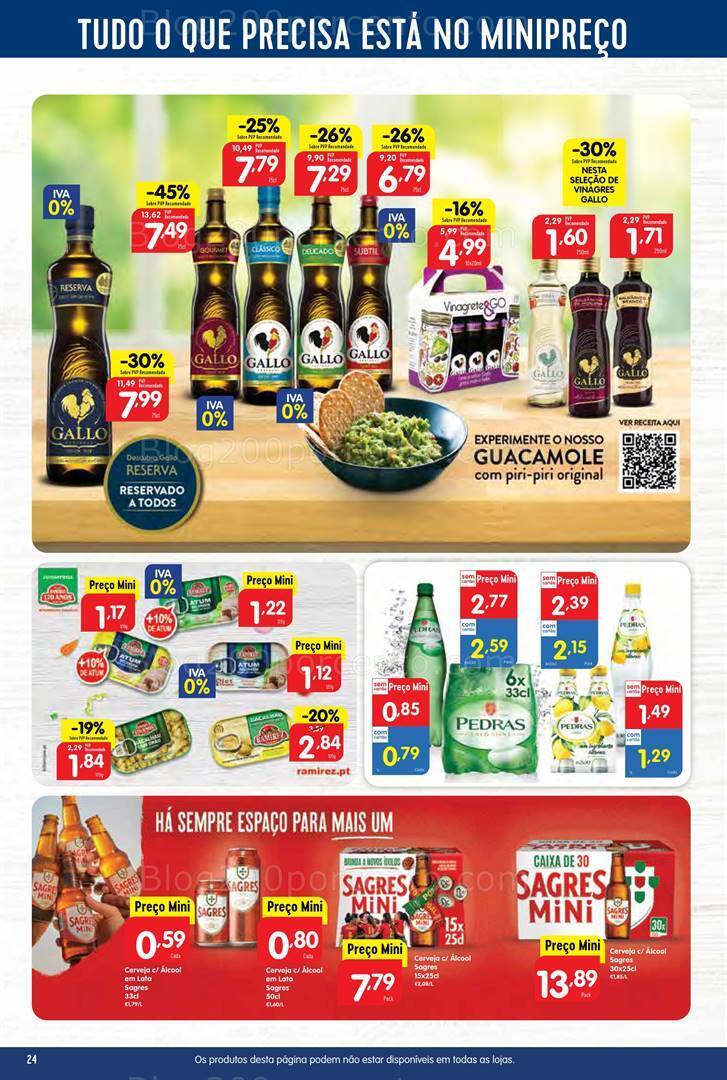 Antevisão Folheto MINIPREÇO Promoções de 24 a 30 agosto