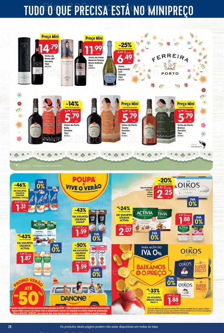 Antevisão Folheto MINIPREÇO Promoções de 24 a 30 agosto