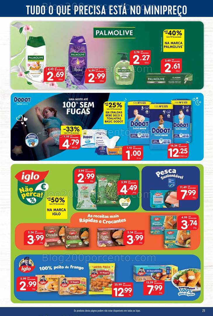 Antevisão Folheto MINIPREÇO Promoções de 24 a 30 outubro