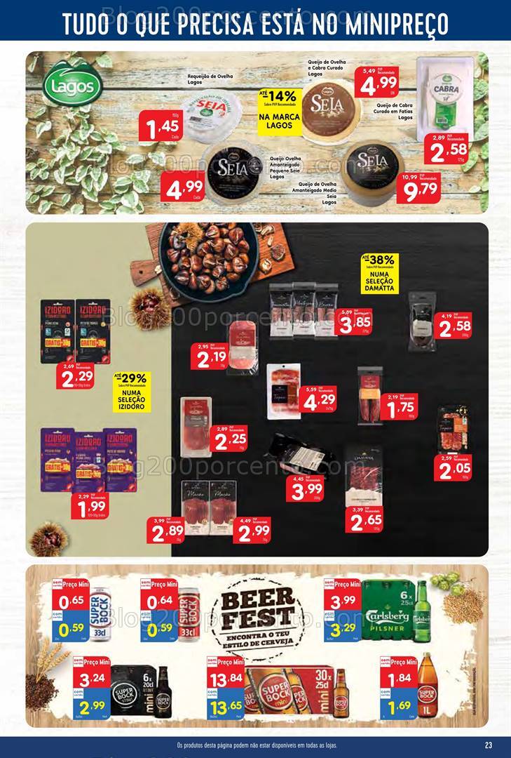 Antevisão Folheto MINIPREÇO Promoções de 24 a 30 outubro