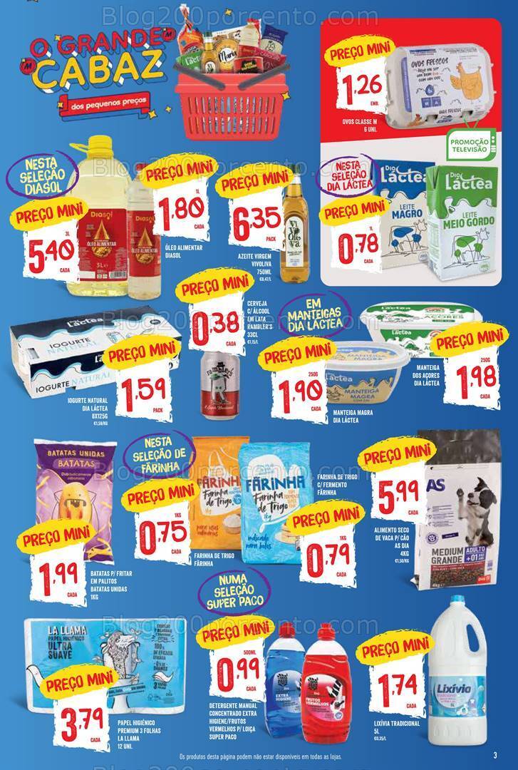 Antevisão Folheto MINIPREÇO Promoções de 25 a 31 janeiro