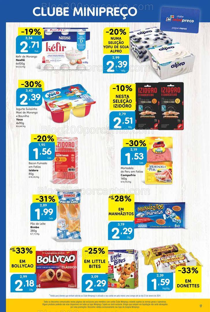 Antevisão Folheto MINIPREÇO Promoções de 25 a 31 janeiro