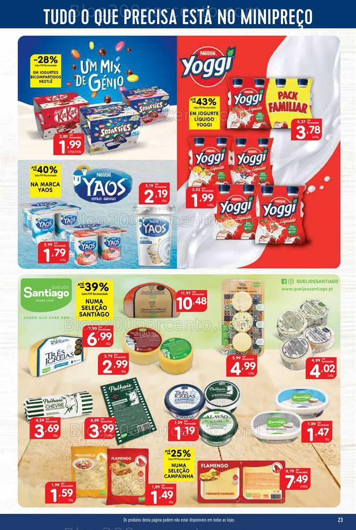 Antevisão Folheto MINIPREÇO Promoções de 25 a 31 janeiro