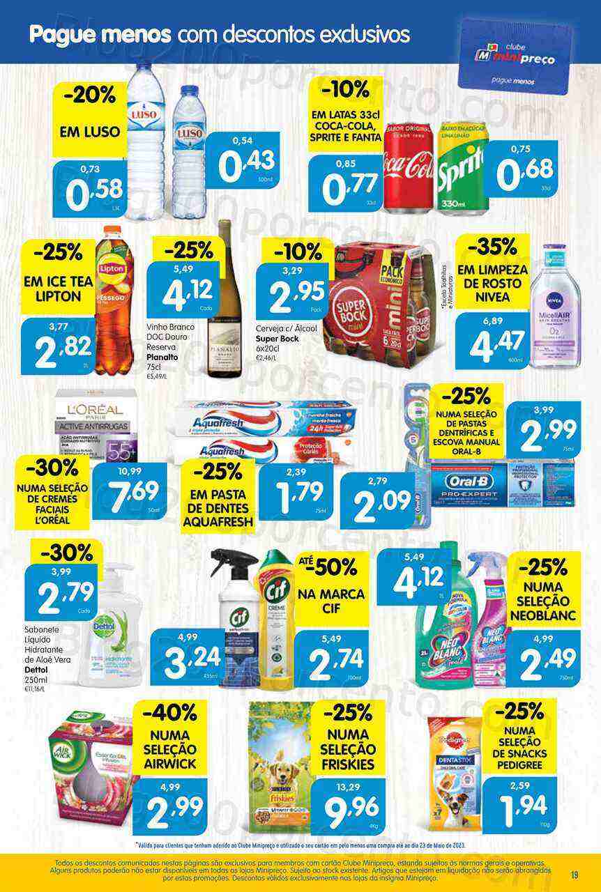 Antevisão Folheto MINIPREÇO Promoções de 25 a 31 maio