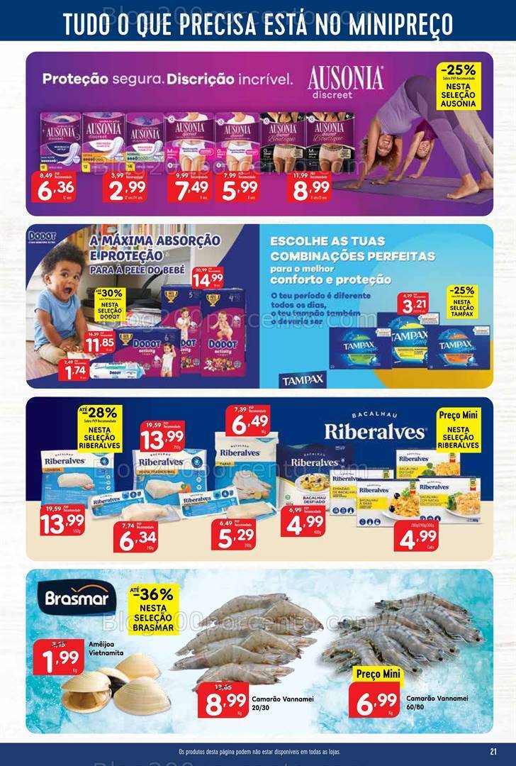 Antevisão Folheto MINIPREÇO Promoções de 25 a 31 julho