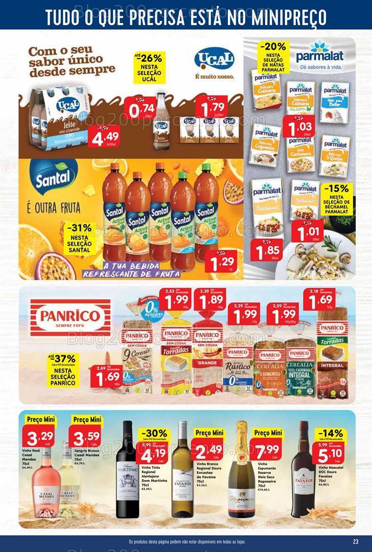 Antevisão Folheto MINIPREÇO Promoções de 25 a 31 julho