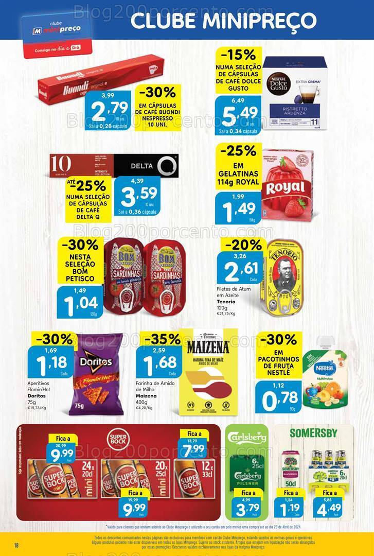 Antevisão Folheto MINIPREÇO Promoções de 25 abril a 1 maio