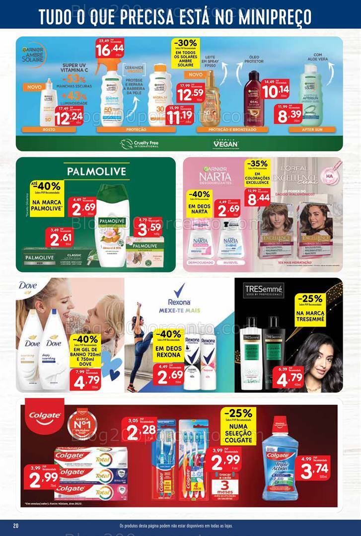 Antevisão Folheto MINIPREÇO Promoções de 25 abril a 1 maio