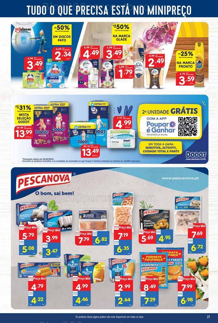 Antevisão Folheto MINIPREÇO Promoções de 25 abril a 1 maio