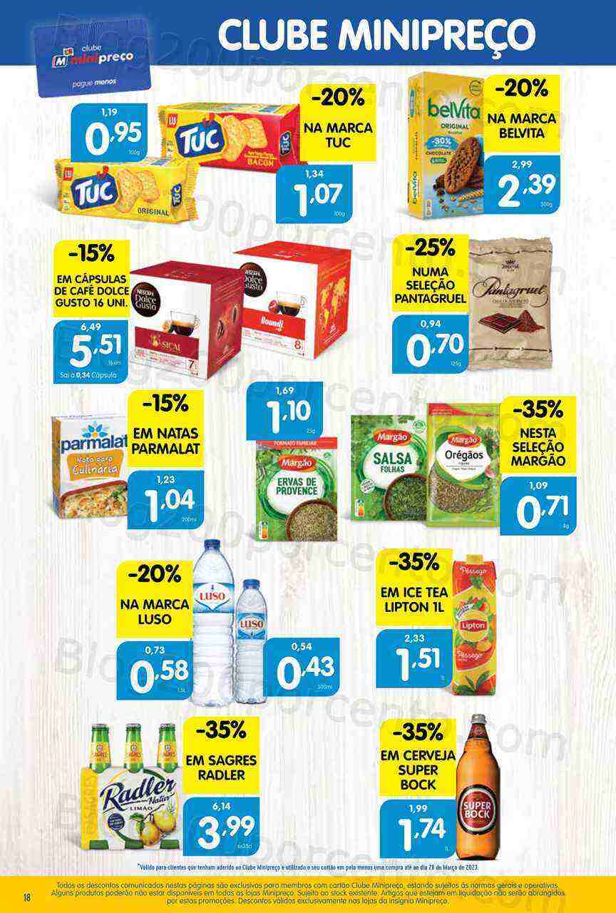Antevisão Folheto MINIPREÇO Promoções de 30 março a 5 abril