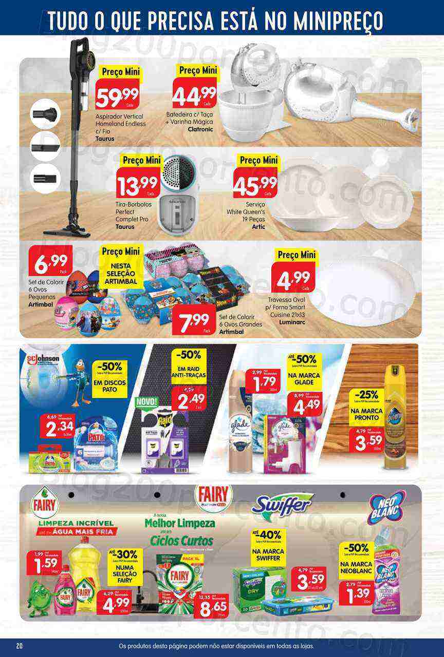 Antevisão Folheto MINIPREÇO Promoções de 30 março a 5 abril