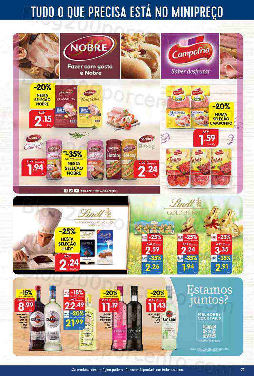 Antevisão Folheto MINIPREÇO Promoções de 30 março a 5 abril