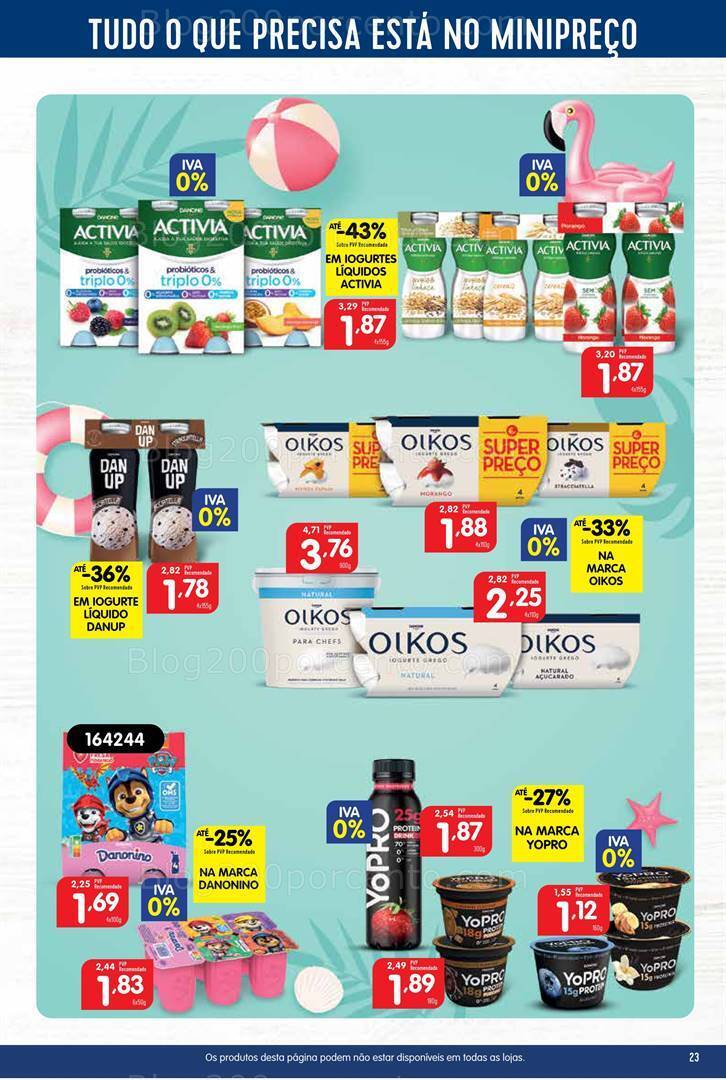 Antevisão Folheto MINIPREÇO Promoções de 31 agosto a 6 setembro