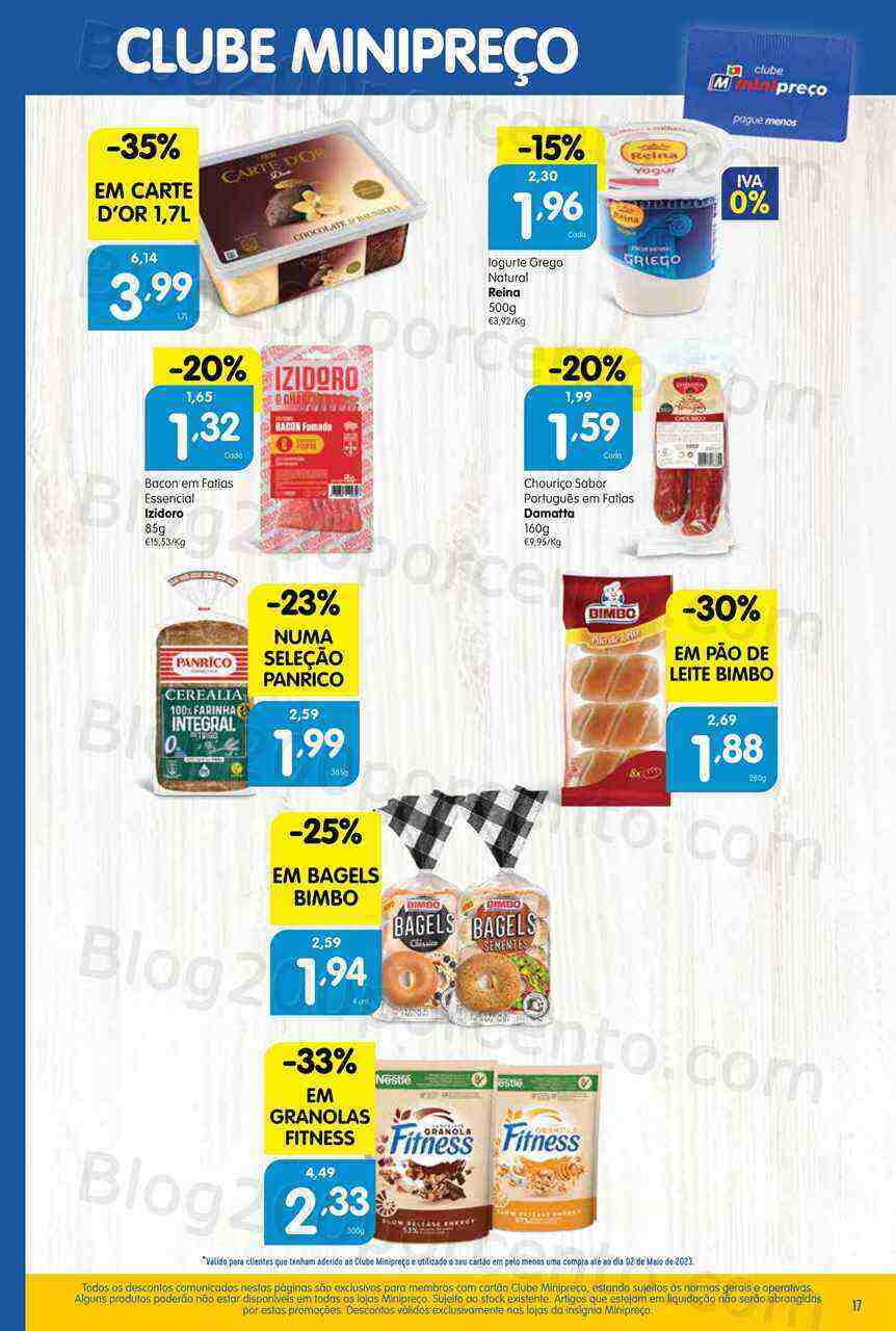 Antevisão Folheto MINIPREÇO Promoções de 4 a 10 maio