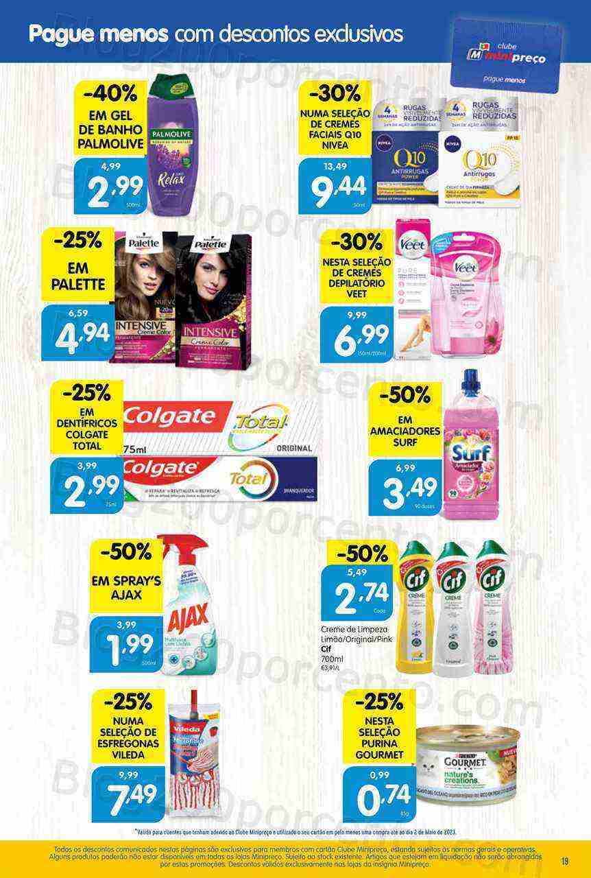 Antevisão Folheto MINIPREÇO Promoções de 4 a 10 maio
