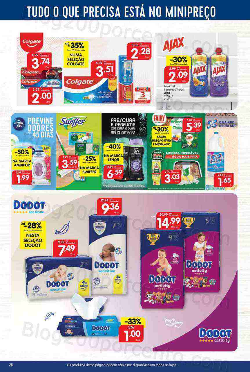 Antevisão Folheto MINIPREÇO Promoções de 4 a 10 maio
