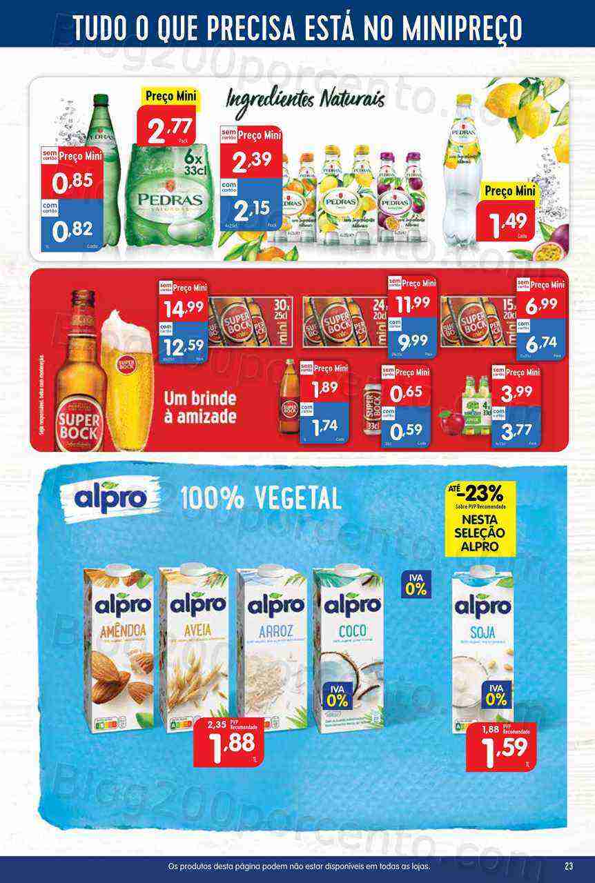 Antevisão Folheto MINIPREÇO Promoções de 4 a 10 maio