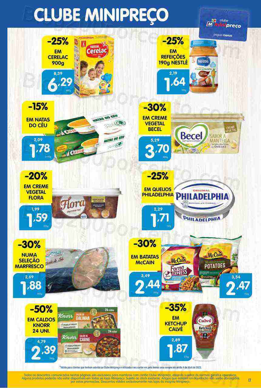 Antevisão Folheto MINIPREÇO Promoções de 6 a 12 abril