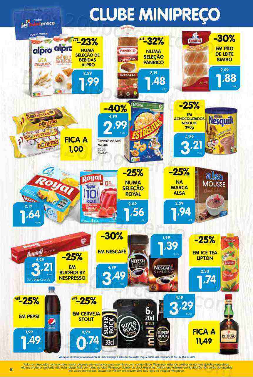 Antevisão Folheto MINIPREÇO Promoções de 6 a 12 abril