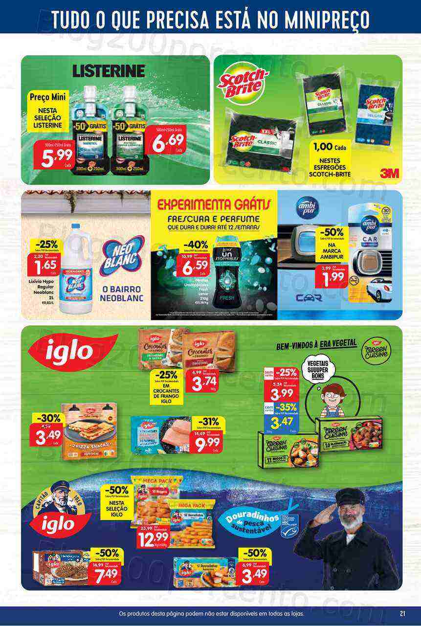 Antevisão Folheto MINIPREÇO Promoções de 6 a 12 abril
