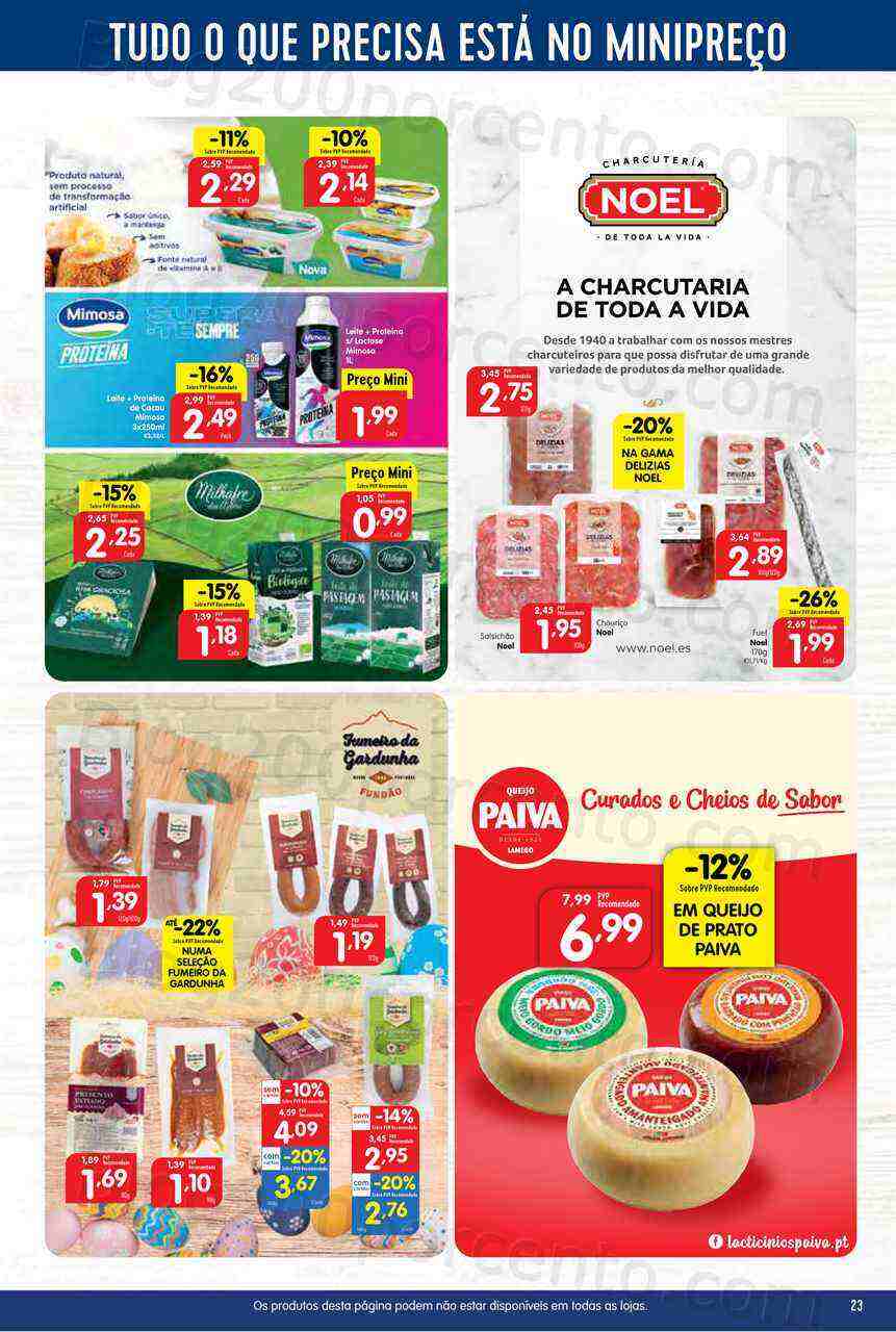 Antevisão Folheto MINIPREÇO Promoções de 6 a 12 abril