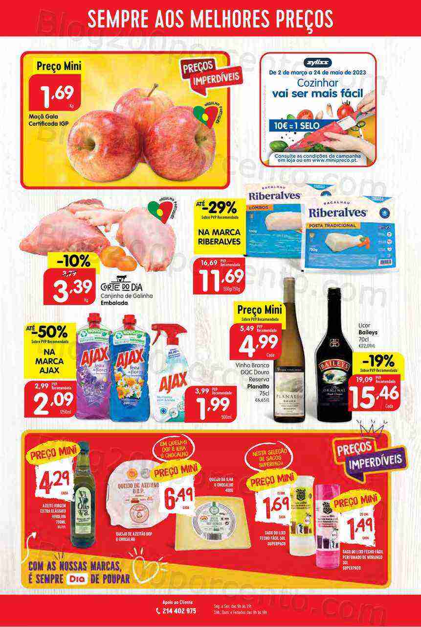 Antevisão Folheto MINIPREÇO Promoções de 6 a 12 abril